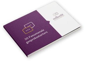 E-book 50 fenomenale gespreksstarters | Reflectit