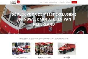 Brandweerminiaturen | spiebelbeeld oud